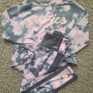 Justice active outfit